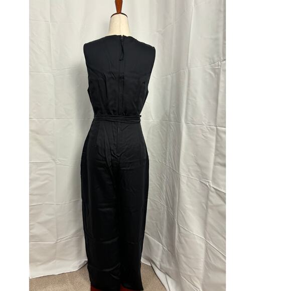 NWT Ettitude Sateen Jumpsuit - Onyx - Picture 2 of 7